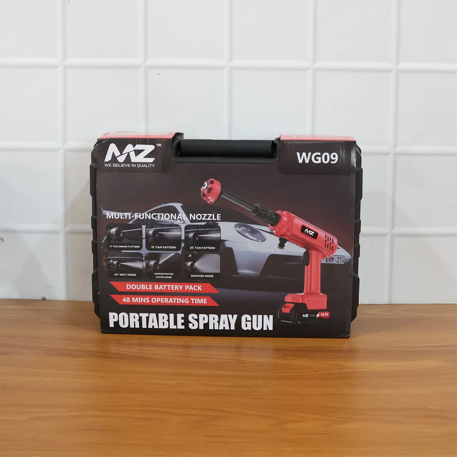 Rechargeable Cordless Portable High-Pressure Spray Gun Set (1 Set) - Image 10