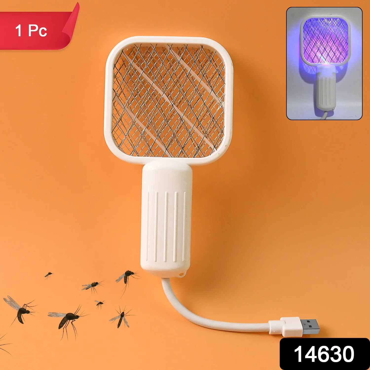 Rechargeable Electric Mosquito Swatter Racket - Image 2
