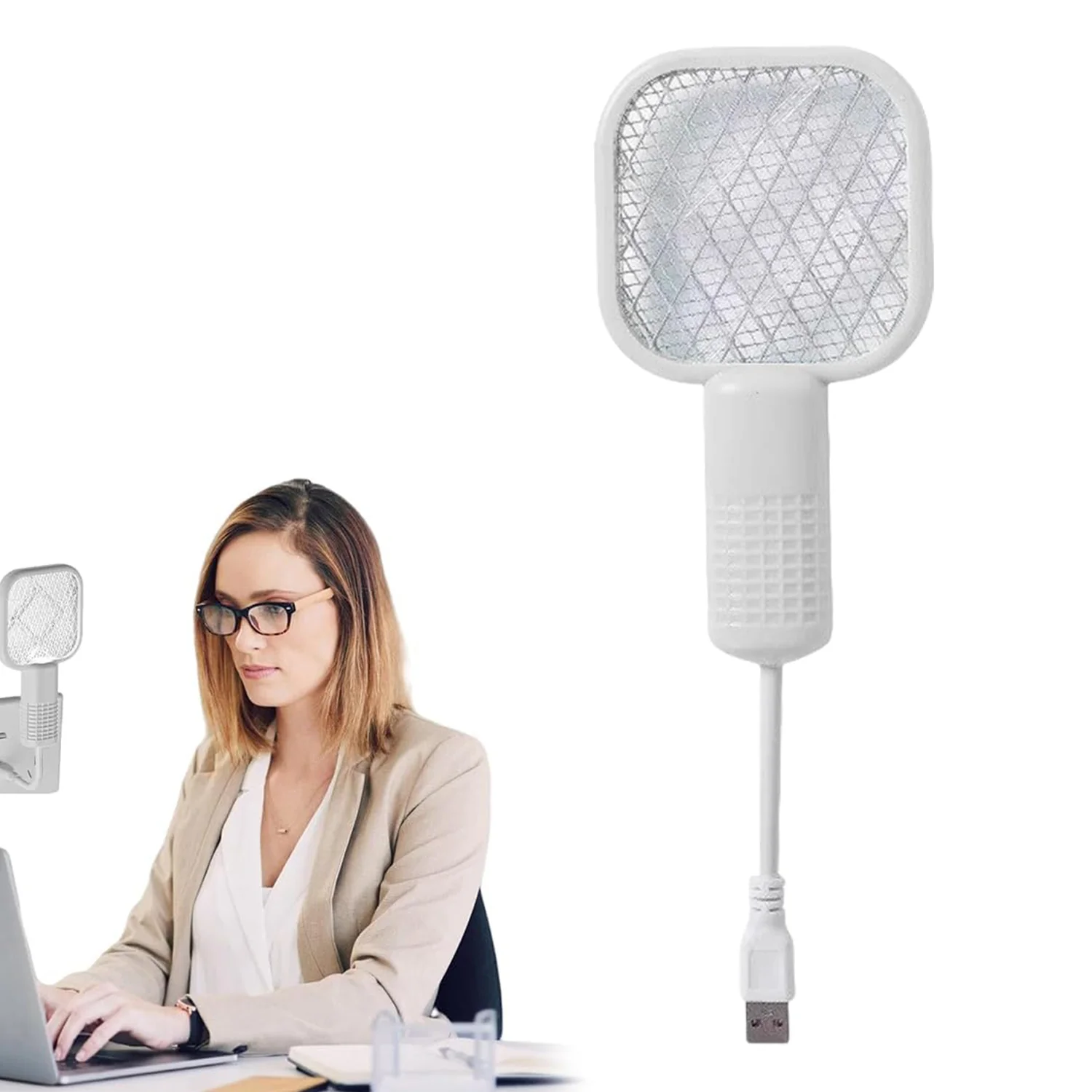 Rechargeable Electric Mosquito Swatter Racket - Image 6