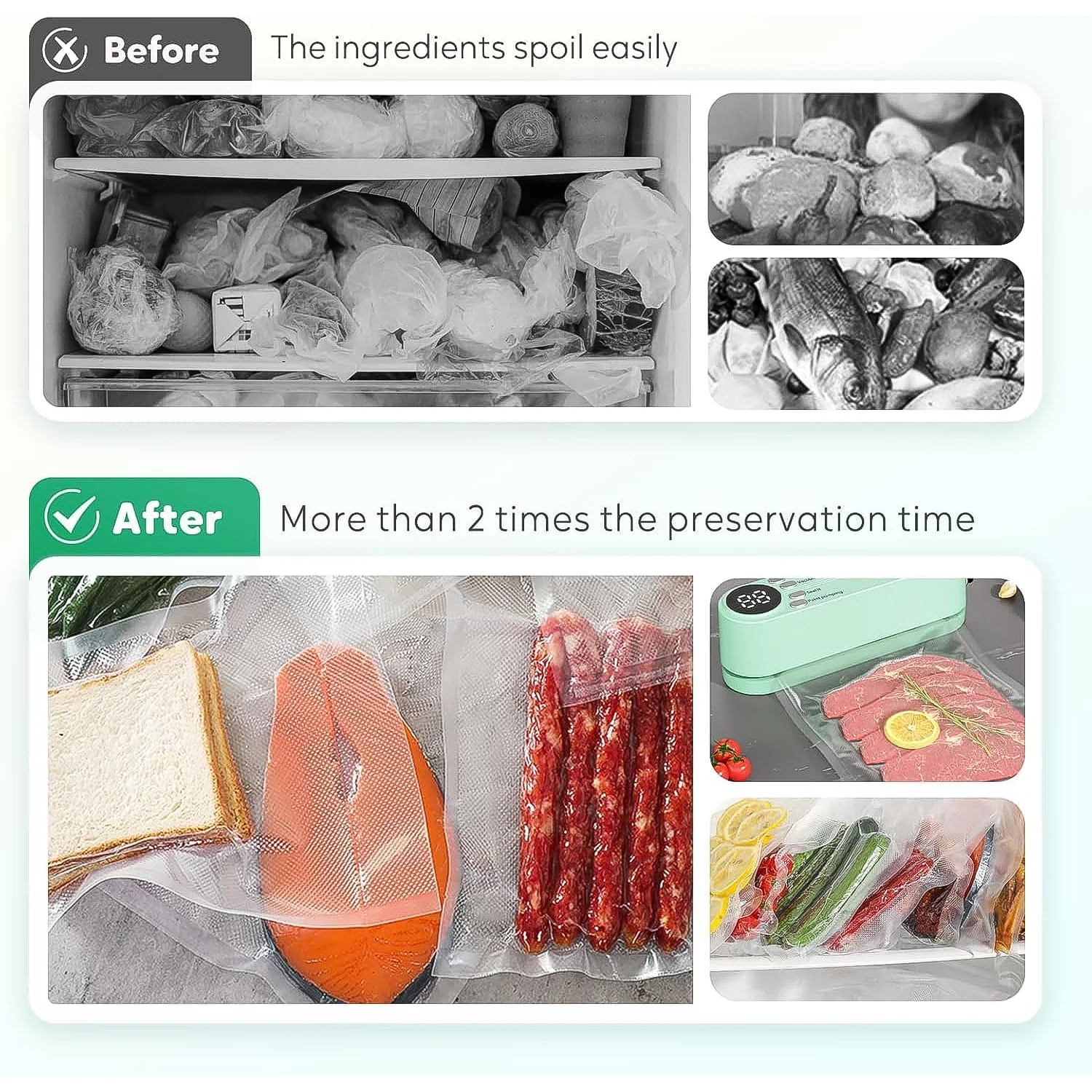 Rechargeable Electric Vacuum Sealer Machine - Image 3