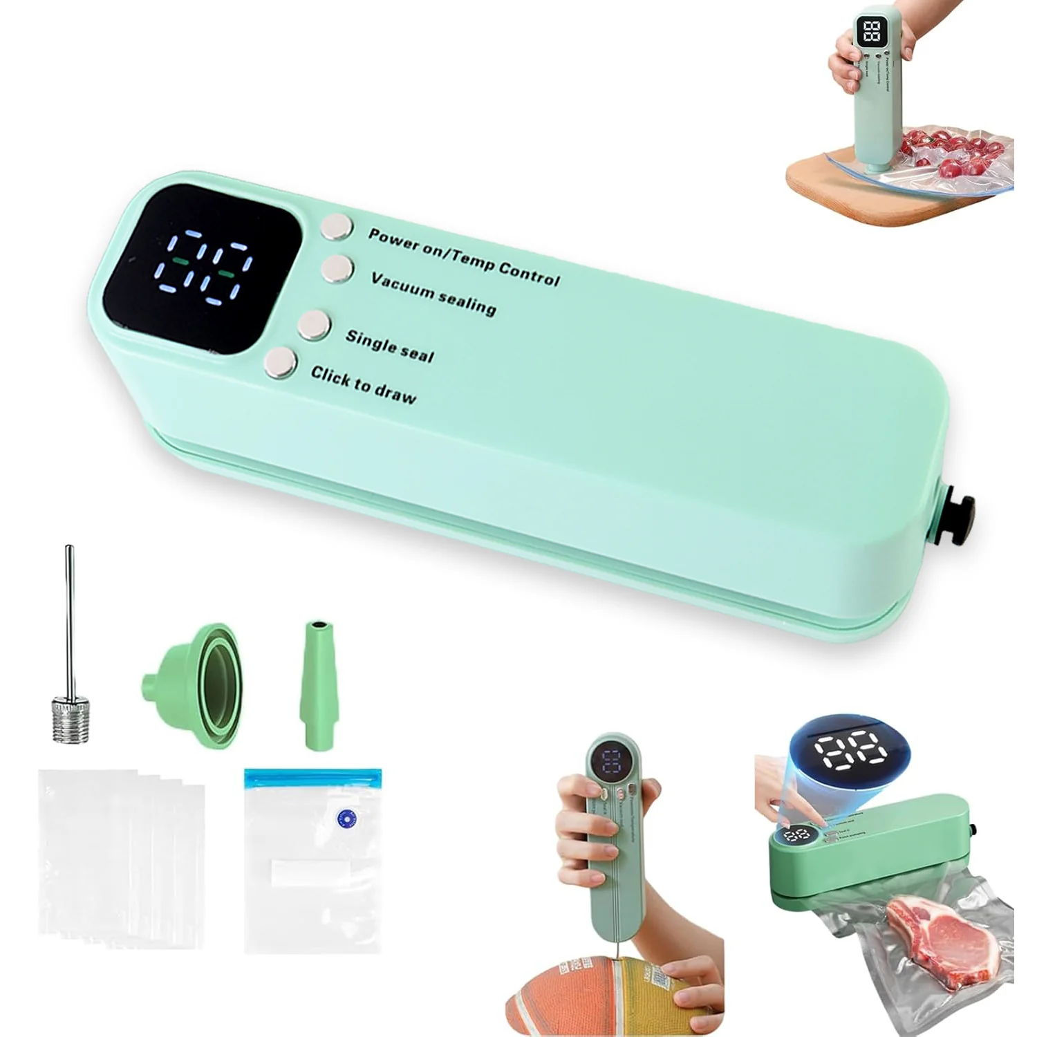 Rechargeable Electric Vacuum Sealer Machine - Image 6