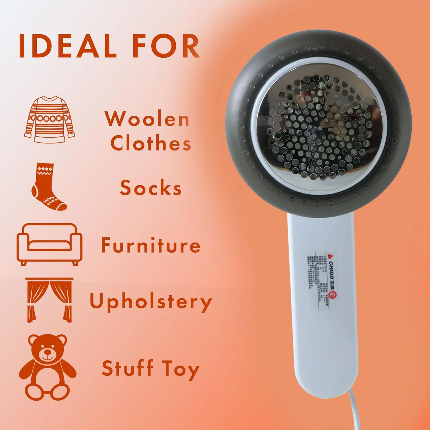 Rechargeable Fabric Lint Remover (1 Pc) - Image 8