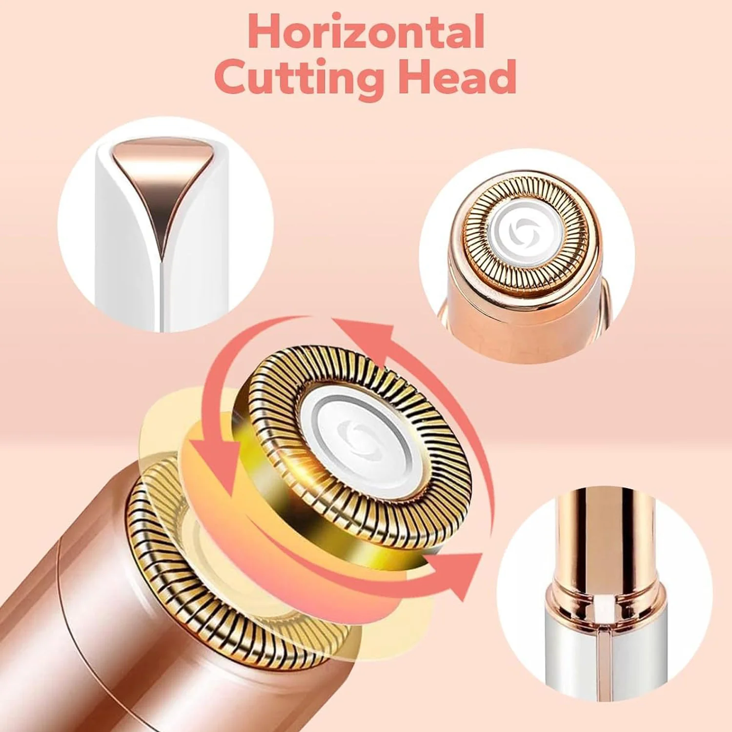 Rechargeable Facial Hair Remover Set for Women  – 1 Set - Image 9