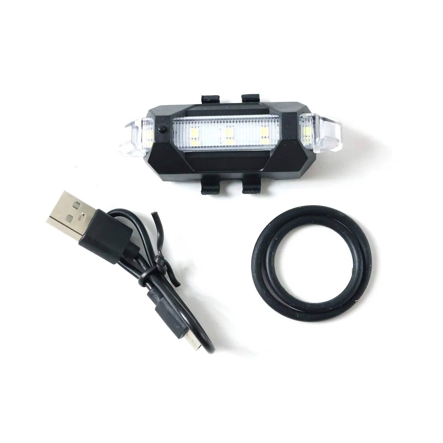 Rechargeable LED Bicycle Front & Rear Safety Light (1 Pc) - Image 5