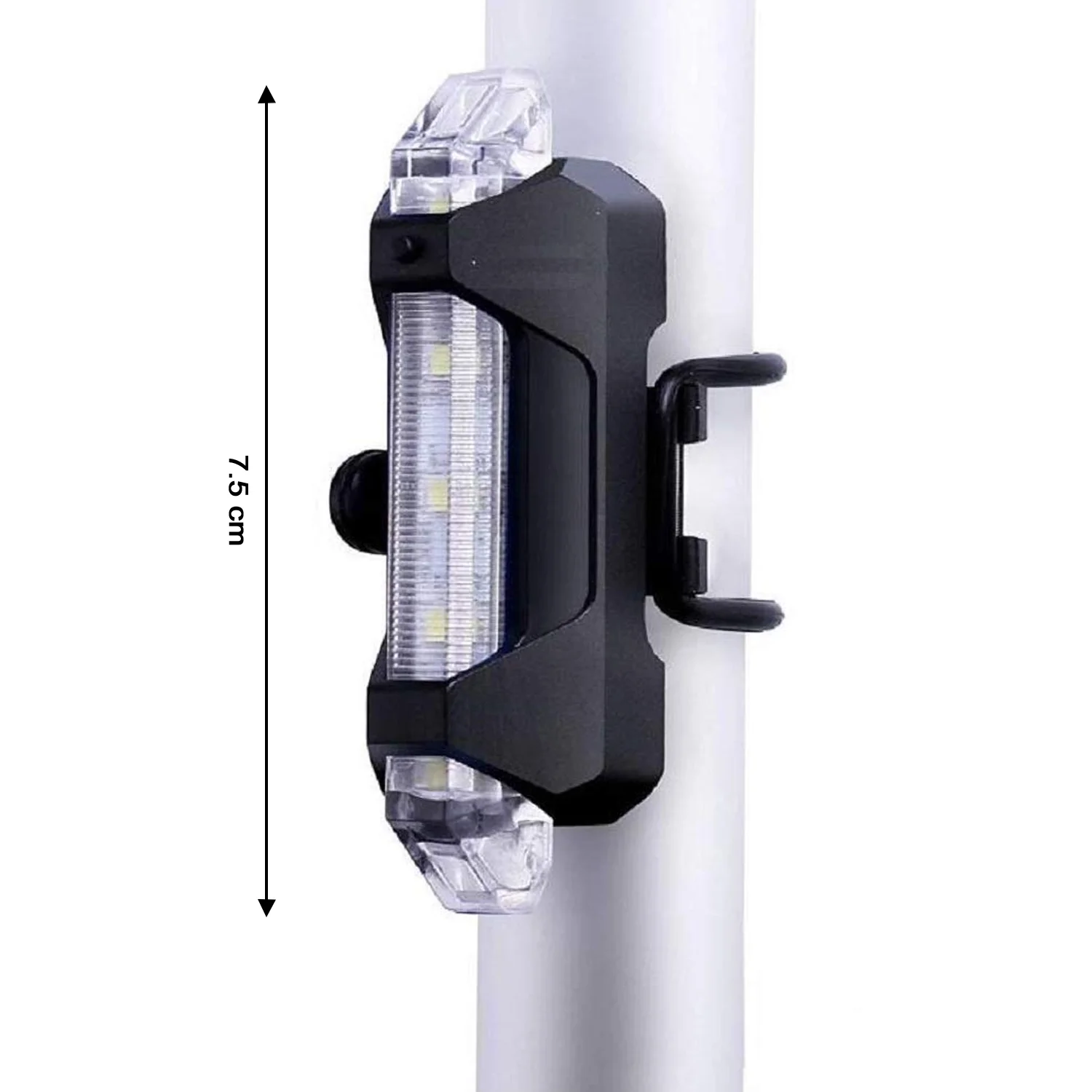 Rechargeable LED Bicycle Front & Rear Safety Light (1 Pc) - Image 7