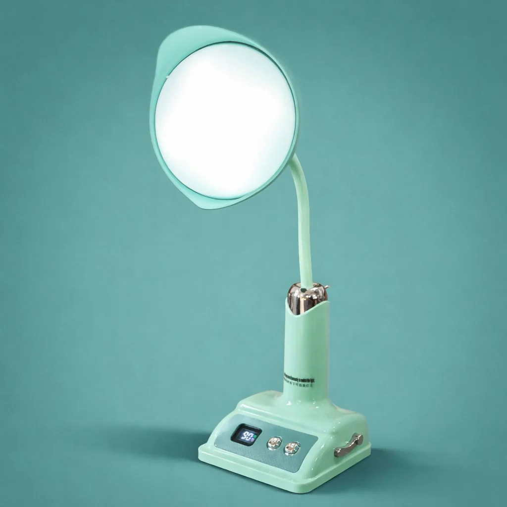 Rechargeable LED Desk Lamp with 3 Light Modes & Adjustable Neck - Image 3