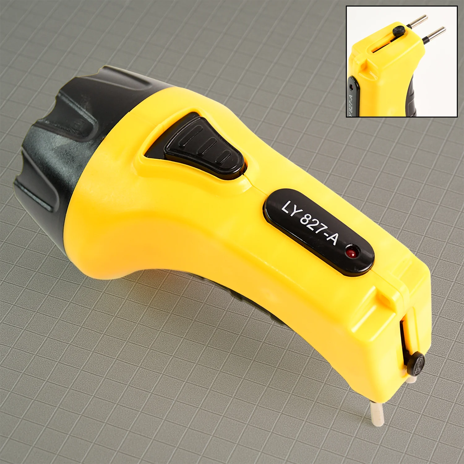 Rechargeable LED Torch Flashlight – High-Power Handheld Emergency Light Built-in Plug - Image 3