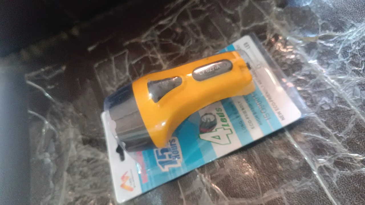 Rechargeable LED Torch Flashlight – High-Power Handheld Emergency Light Built-in Plug - Image 7