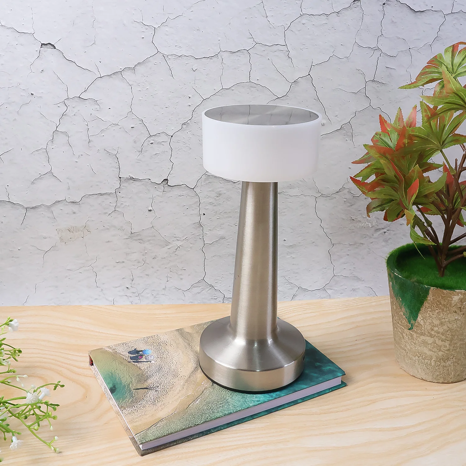 Rechargeable LED Touch Sensor Table Lamp (1 Pc) - Image 3