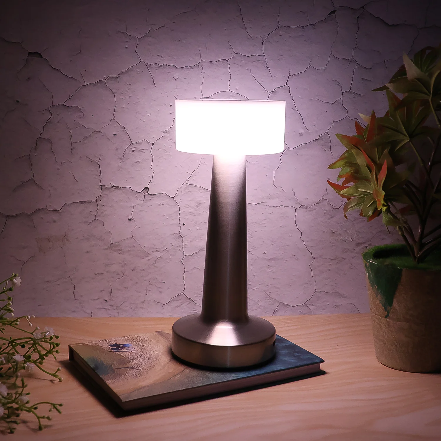 Rechargeable LED Touch Sensor Table Lamp (1 Pc) - Image 7