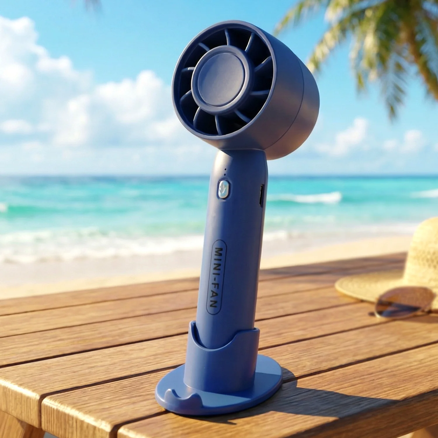 Rechargeable Mini Handheld Fan (1 Pc) - Image 4
