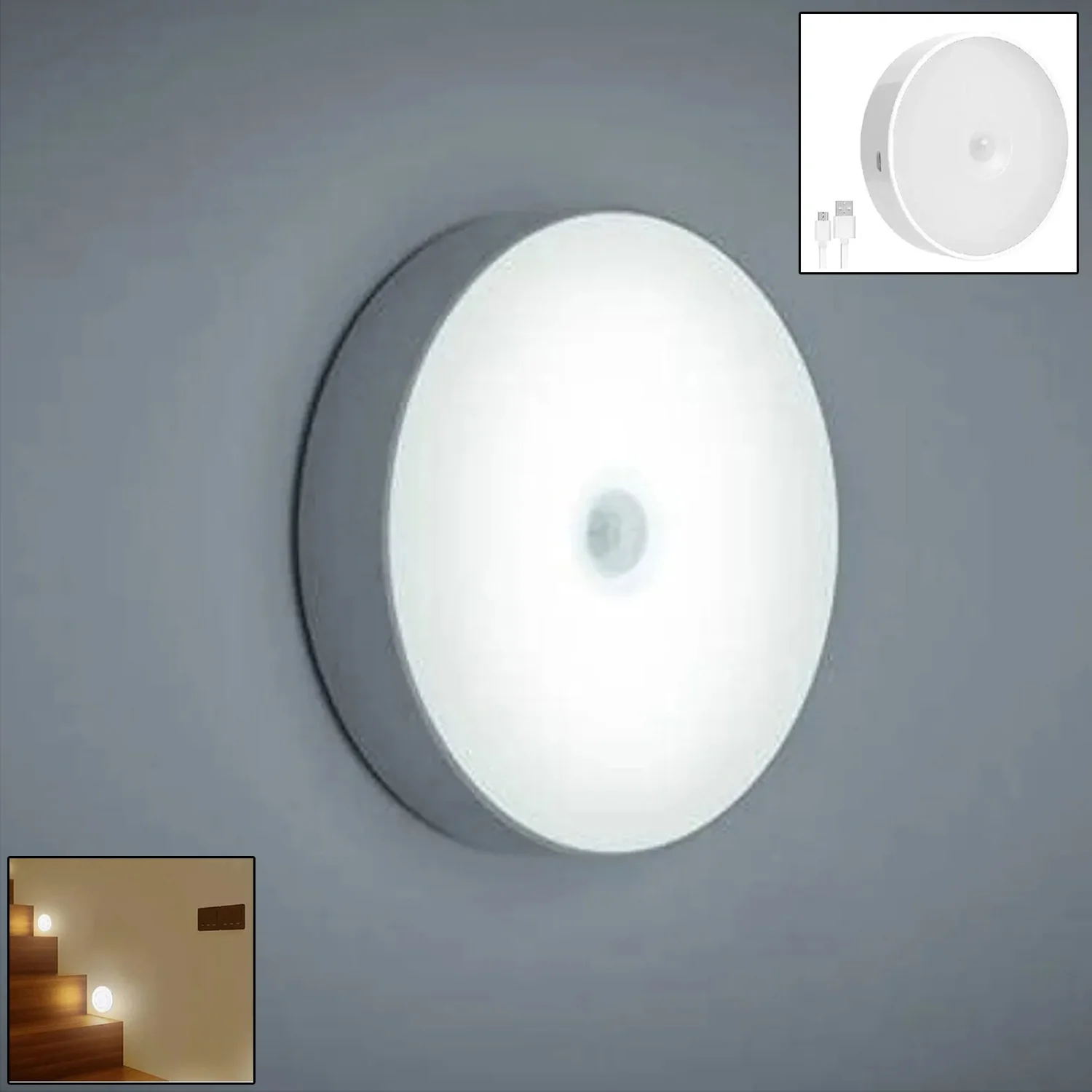 Rechargeable Motion Sensor Night Light (1 Pc) - Image 6
