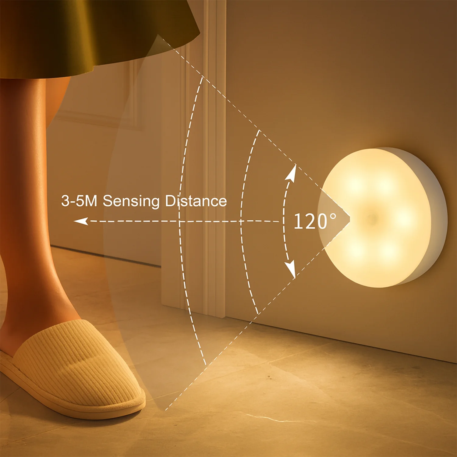 Rechargeable Motion Sensor Night Light (1 Pc) - Image 7