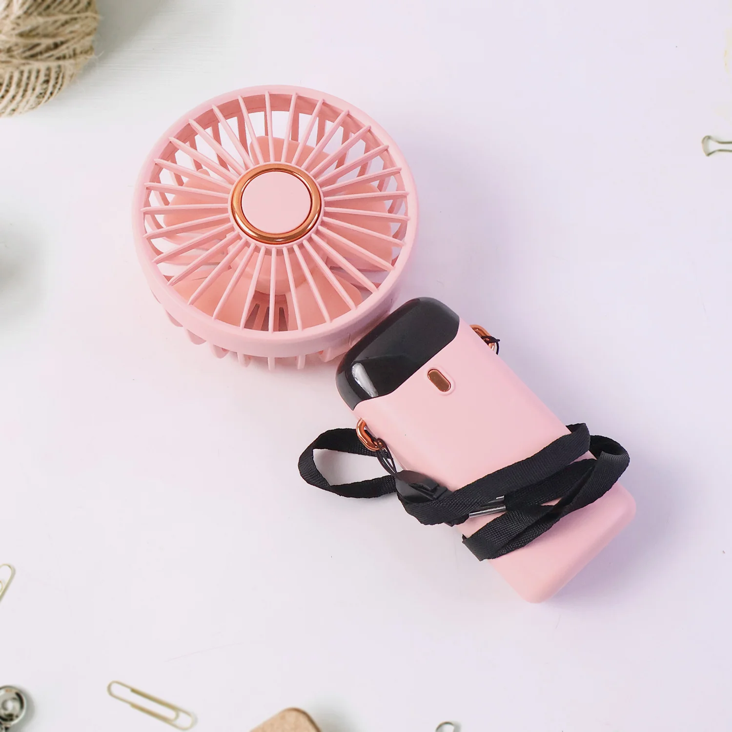 Rechargeable Portable Handheld Fan (1 Pc) - Image 7