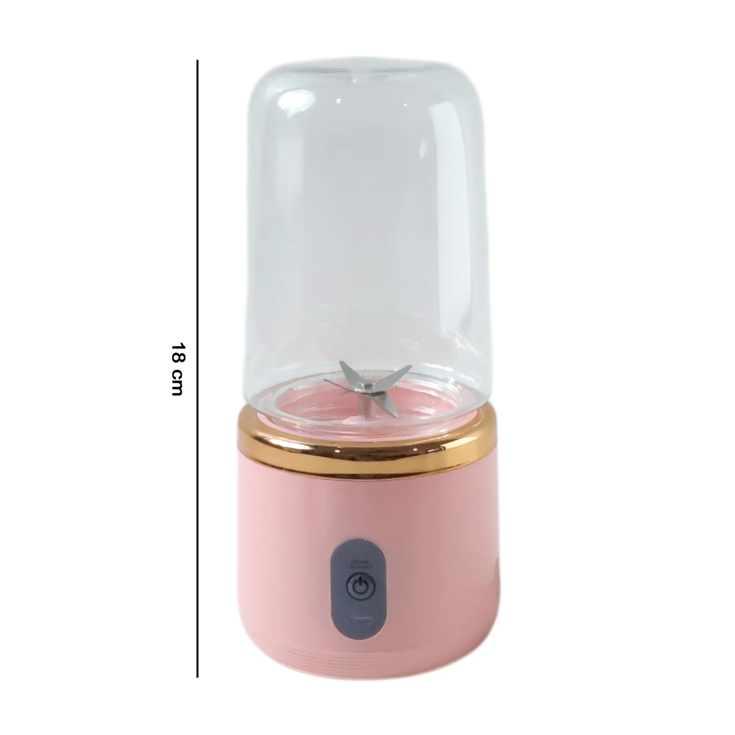 Rechargeable Portable Mini Juicer Blender Bottle Without Cup (1 Pc, 400 ML) - Image 6