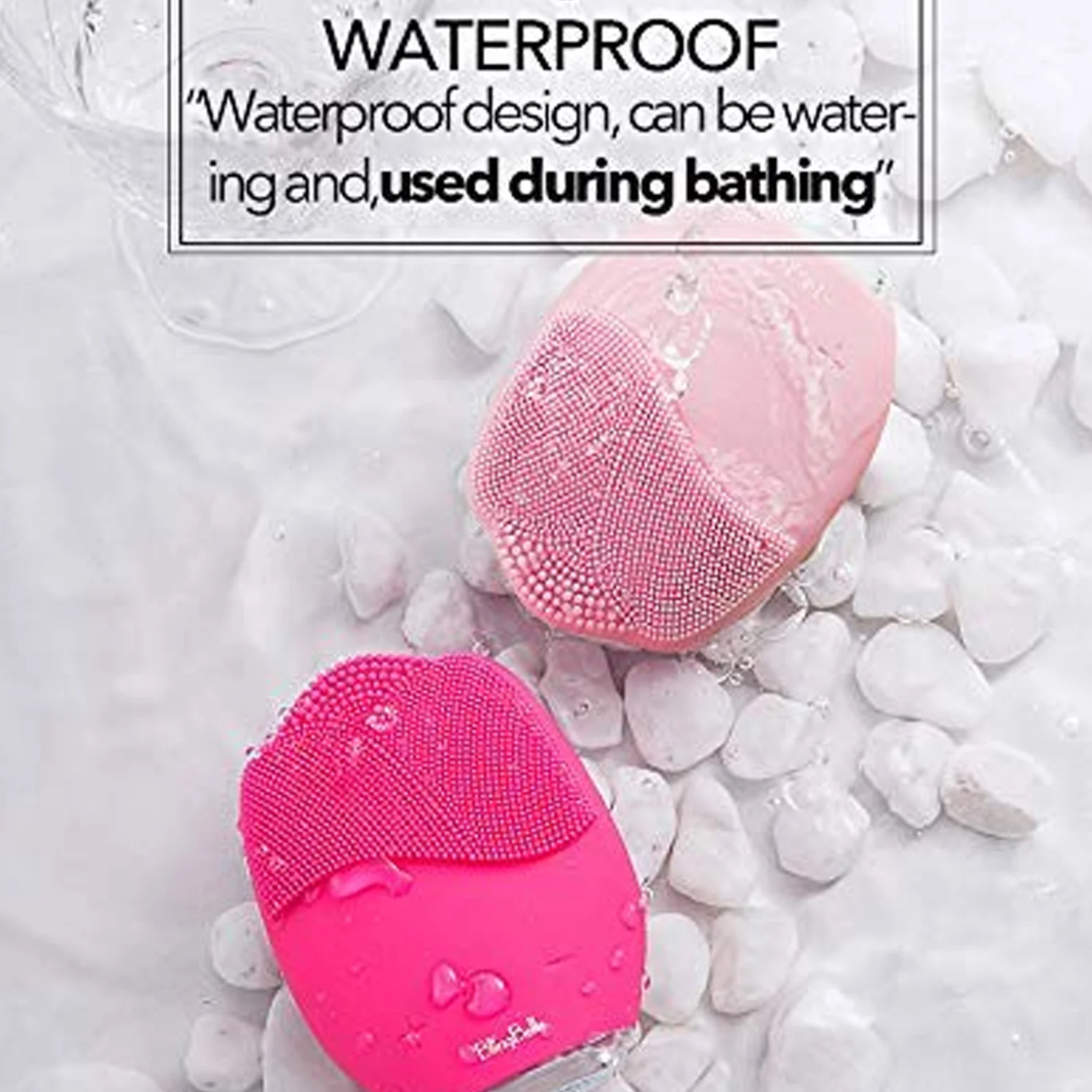 Rechargeable Sonic Silicone Face Cleansing Brush - Image 4