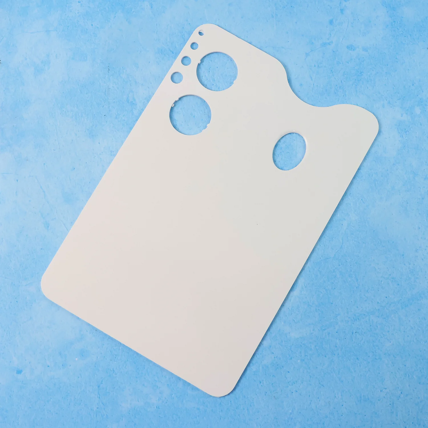 Rectangle Oil Painting Palette with 2 Dippers – Professional Artist Mixing Plate - Image 2