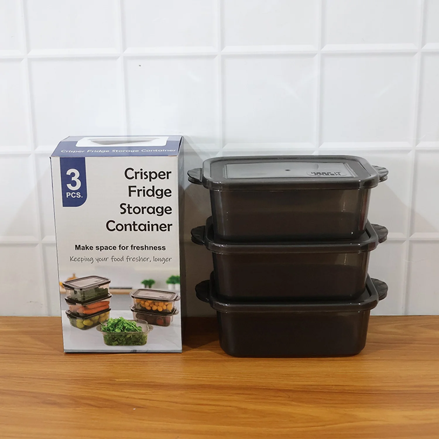 Rectangular Food Storage Containers - (3 Pc / Set) - Image 9