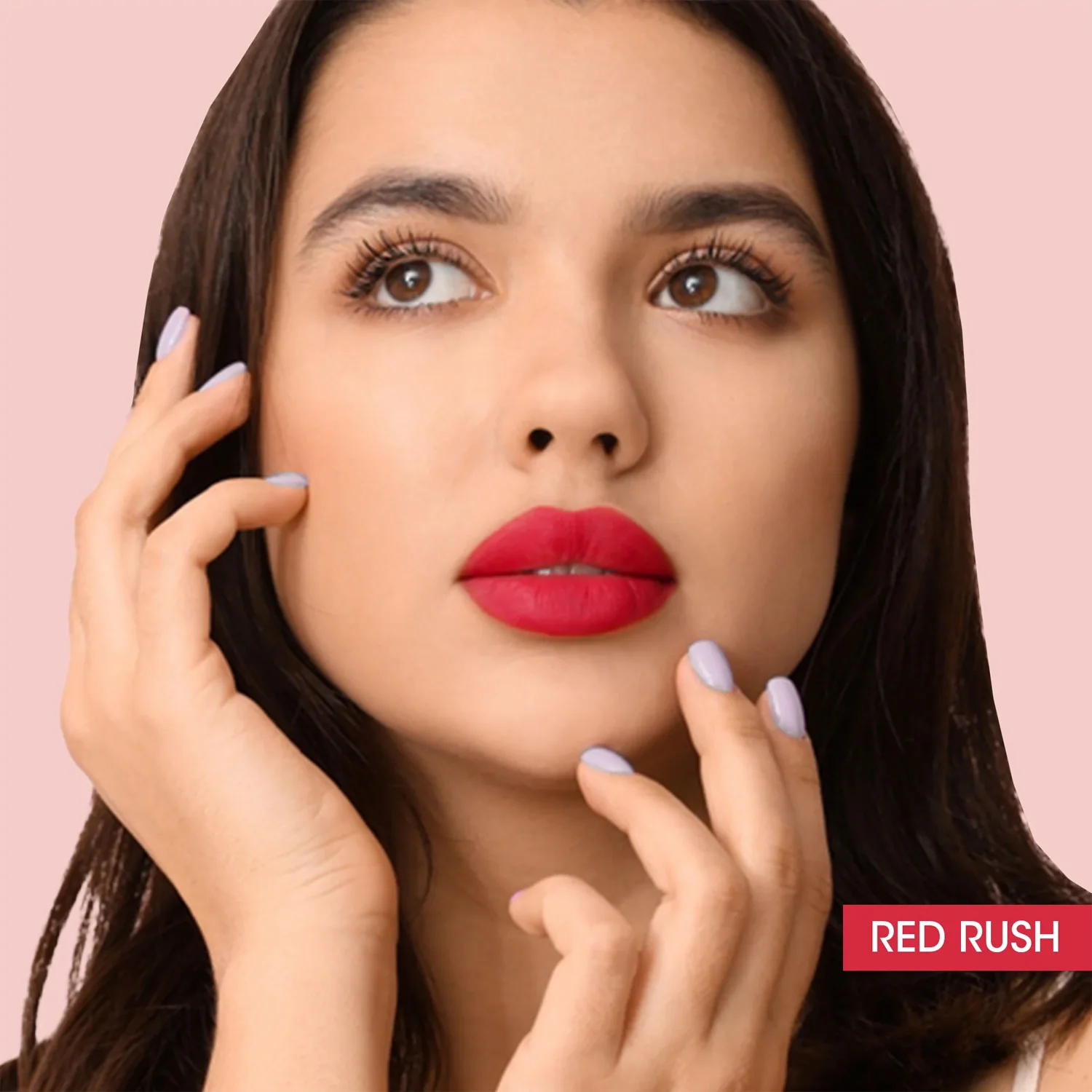 OG Beauty Red Rush Moisture Lock Liquid Lipstick (4.5 ML / 1 Pc) - Image 4