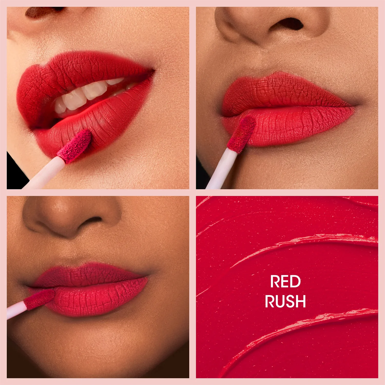 OG Beauty Red Rush Moisture Lock Liquid Lipstick (4.5 ML / 1 Pc) - Image 6