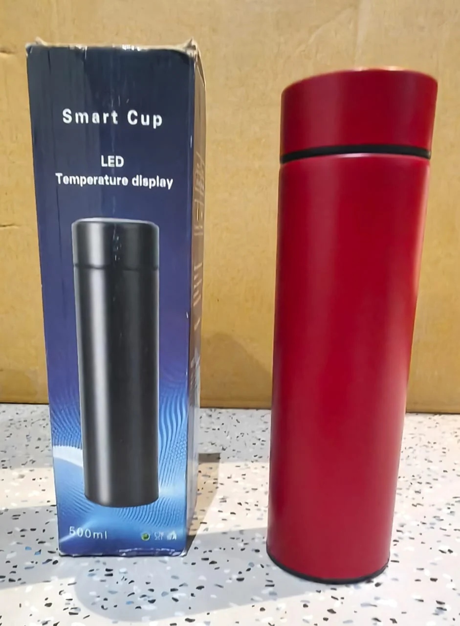 Red Vacuum Insulated Water Bottle (1 Pc / 500ML) - Image 7