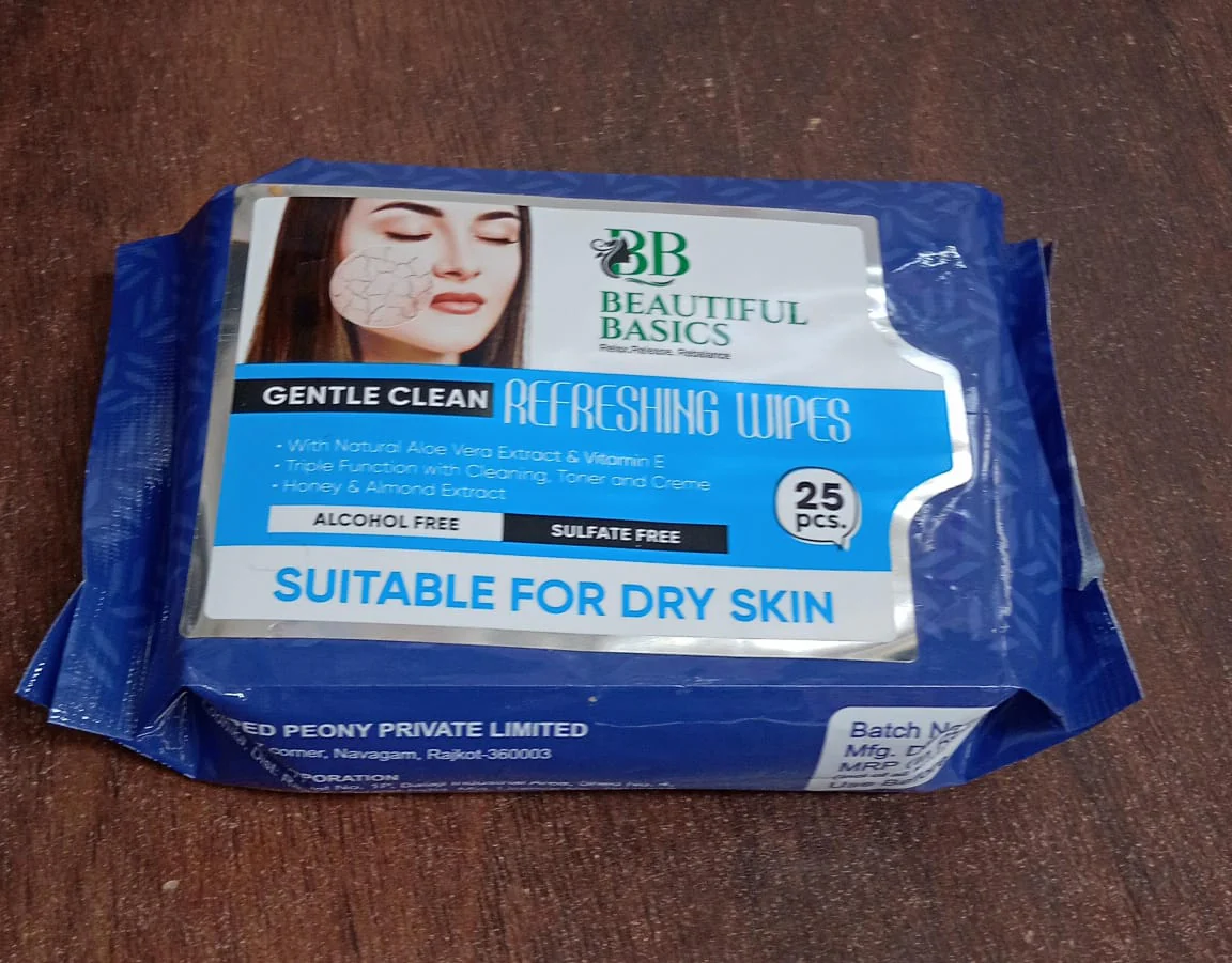 Refreshing Alcohol-Free Wet Wipes – Facial & Body Wipes (25 Pc) - Image 11