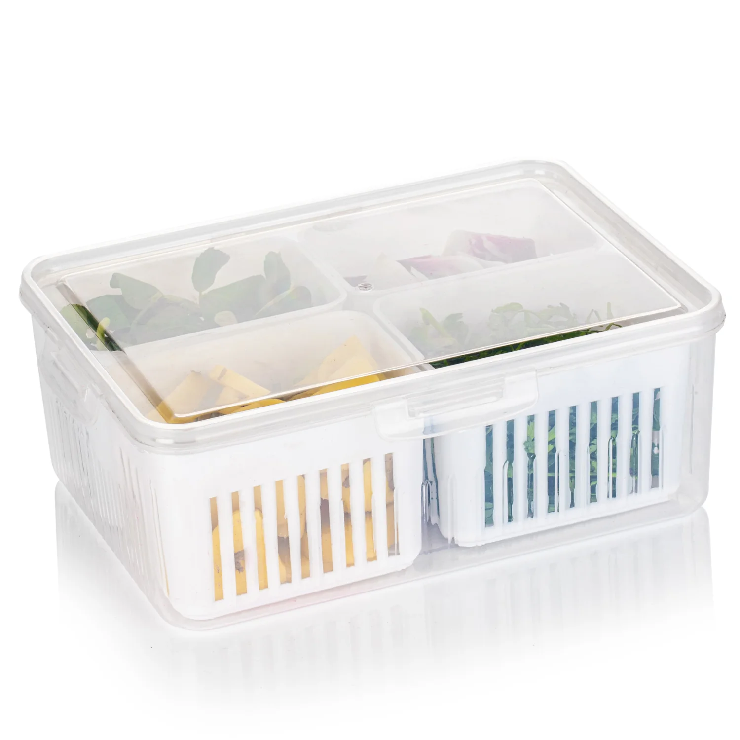 Fridge Storage Box – Freezer & Kitchen Organizer for Vegetables & Food (1 Pc) - Image 20