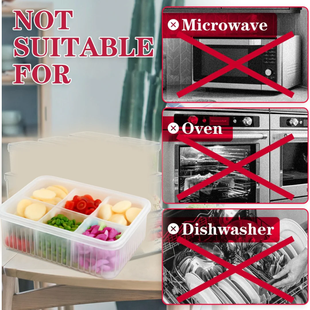 Fridge Storage Box – Freezer & Kitchen Organizer for Vegetables & Food (1 Pc) - Image 3