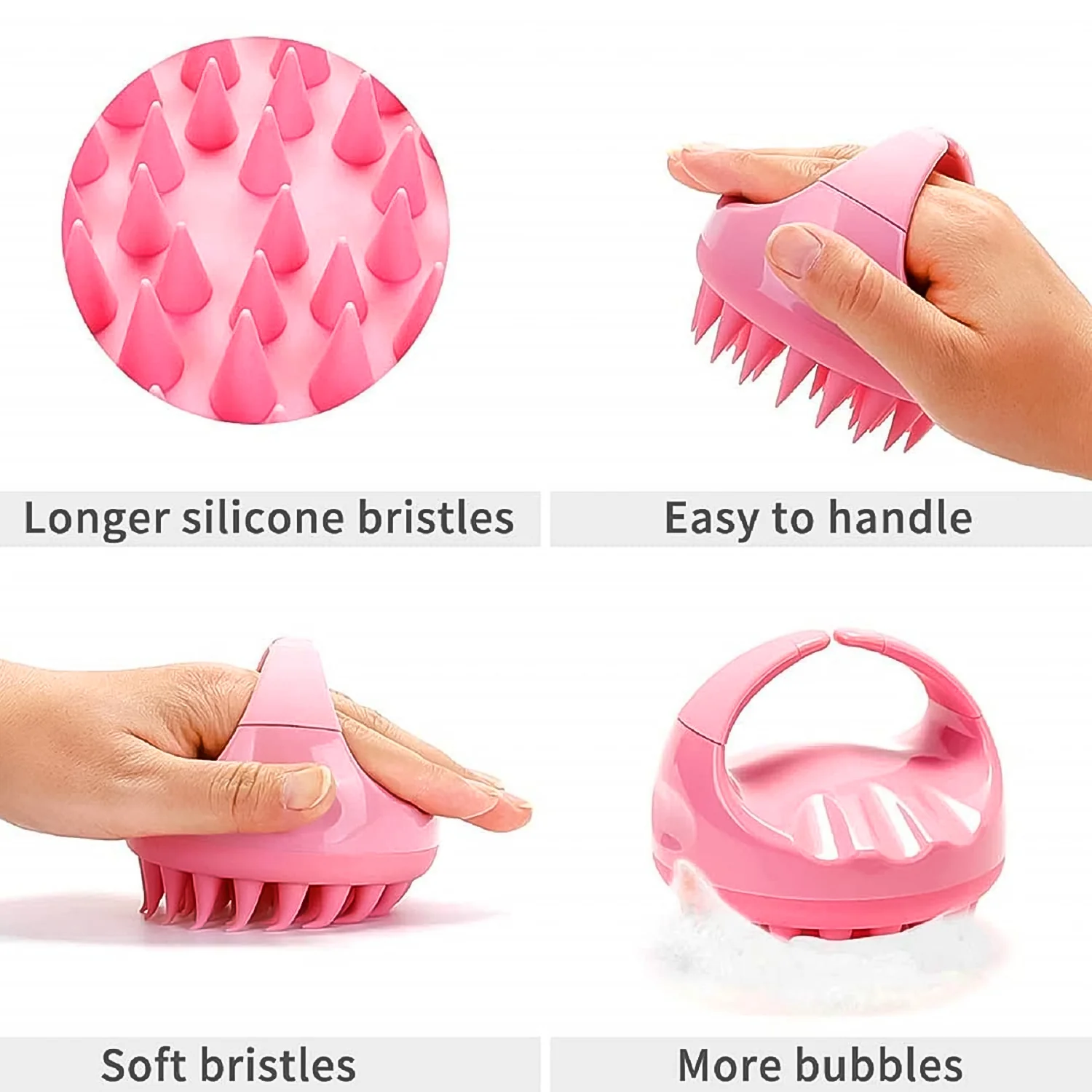 Scalp Massager, Head Massager Comb (1 Pc), Hair accessories - Image 9