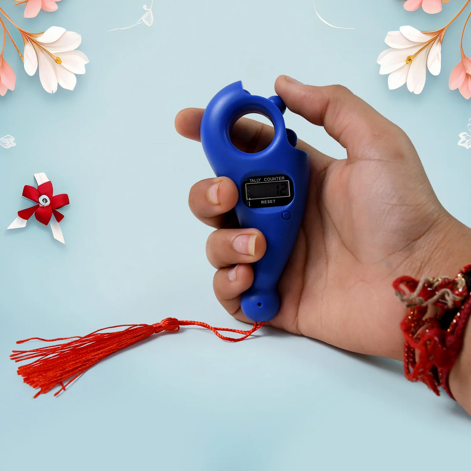 Digital Tasbih Tally Counter – Plastic Beads for Zikr/Naam Jaap - Image 8