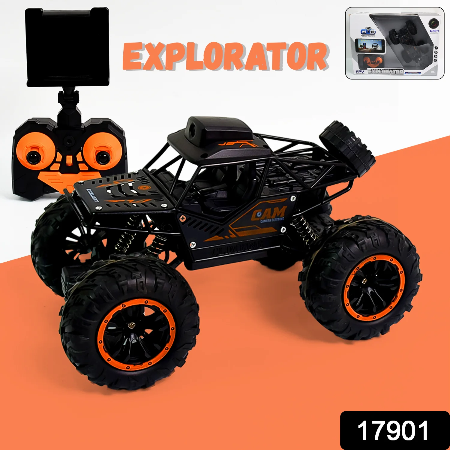 Remote Control Off-Road Truck with HD Camera - Image 2