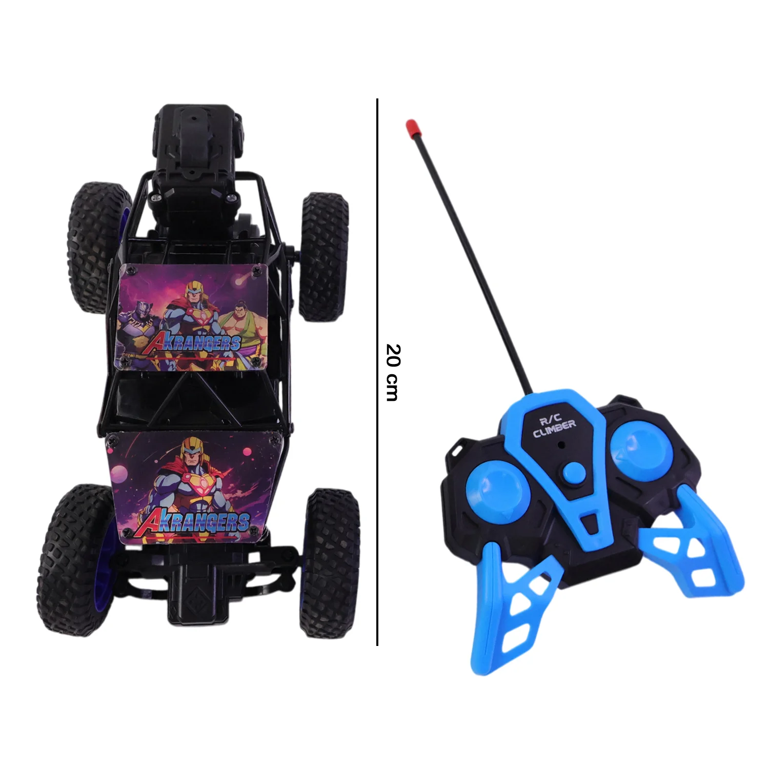 Remote Control Rock Crawler Off Road Toy Car (1 Pc) - Image 6