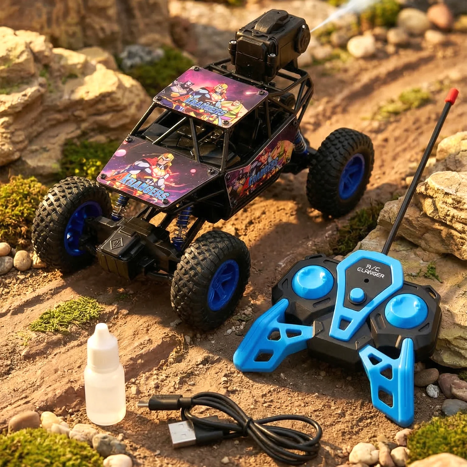 Remote Control Rock Crawler Off Road Toy Car (1 Pc) - Image 8
