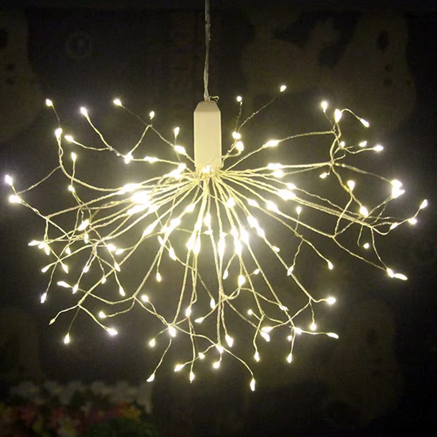Remote Controlled Starburst Firework LED Hanging Decorative Light (1 Pc) - Image 6