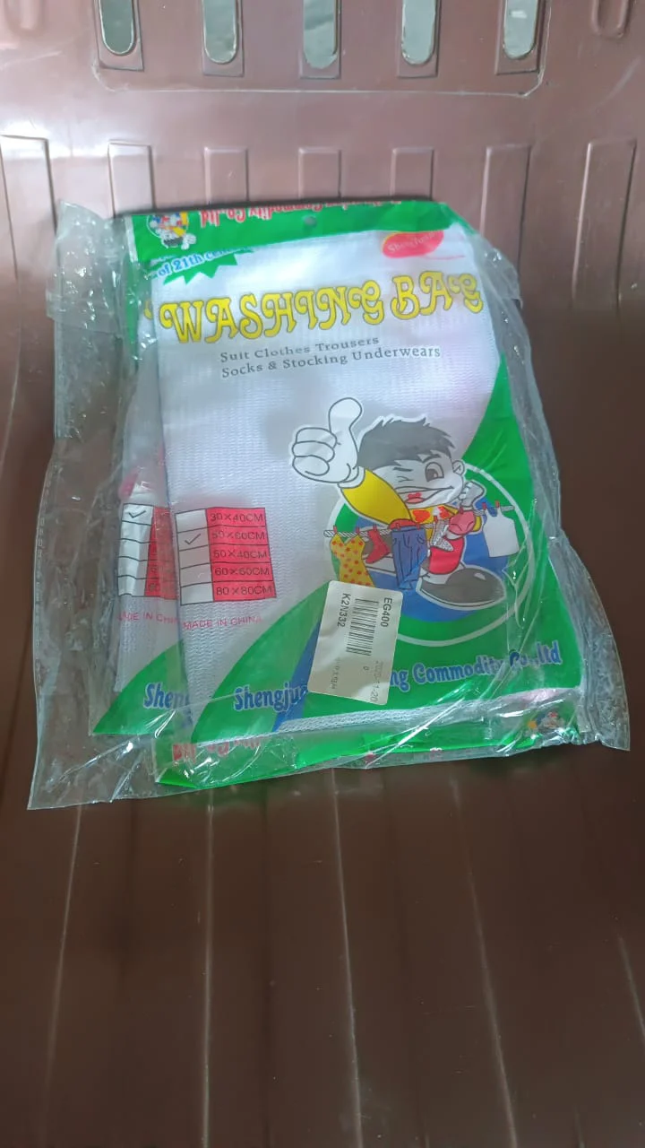 Reusable and Durable Zip Mesh Laundry Bag 3 Different Size (3 Pcs Set) - Image 9