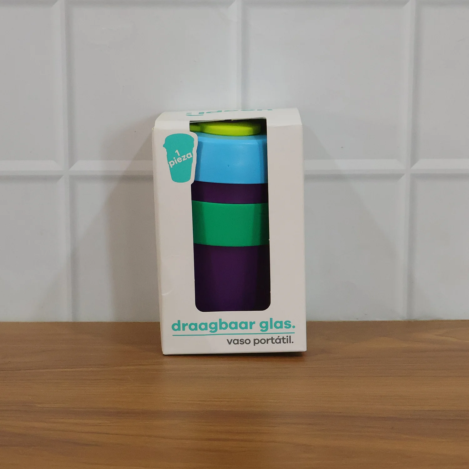 Reusable Colorful Travel Mug with Secure Silicone Lid (1 Pc, 400 ML) - Image 7