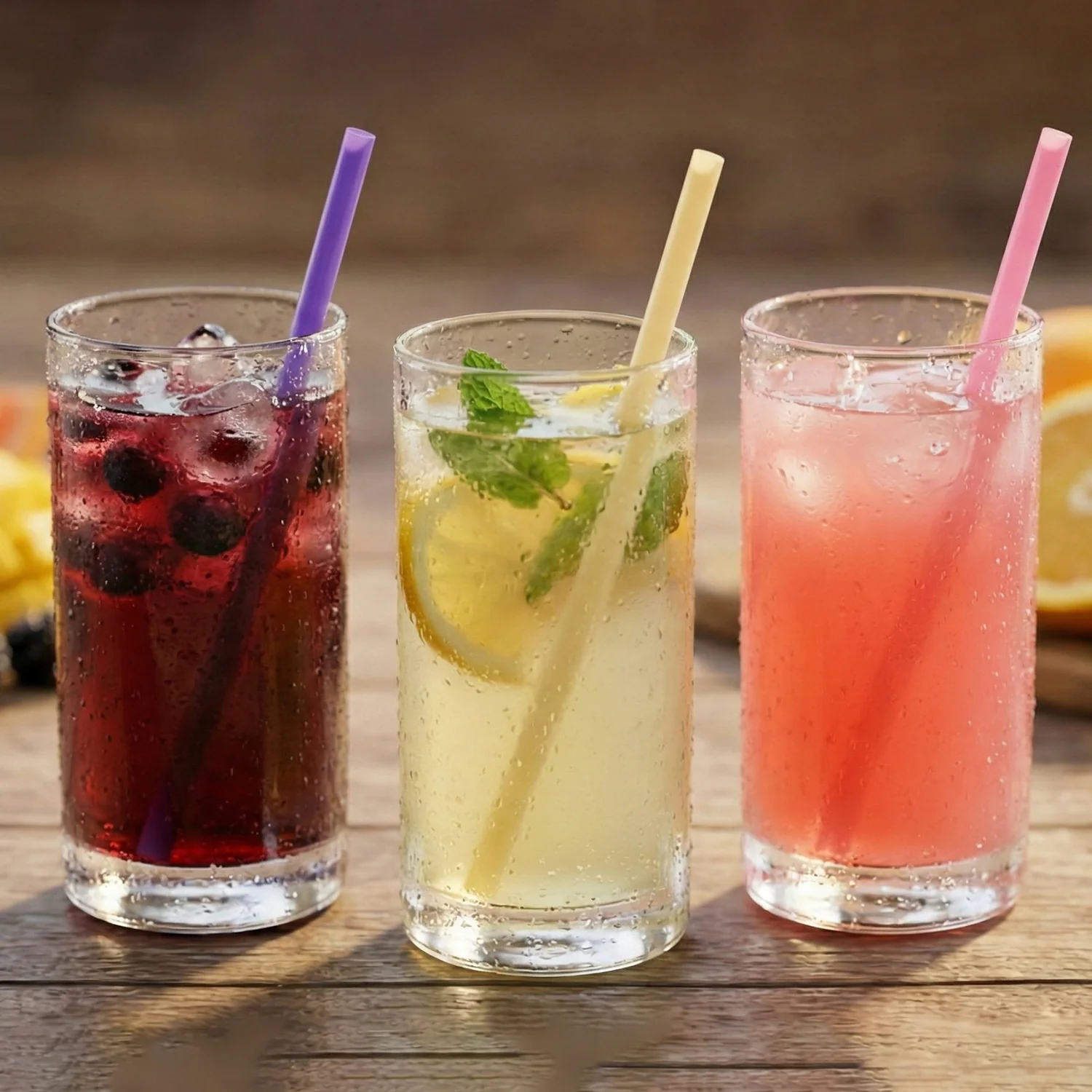 Reusable Drinking Straw for Cold (1 Pc, Mix Colour) - Image 5
