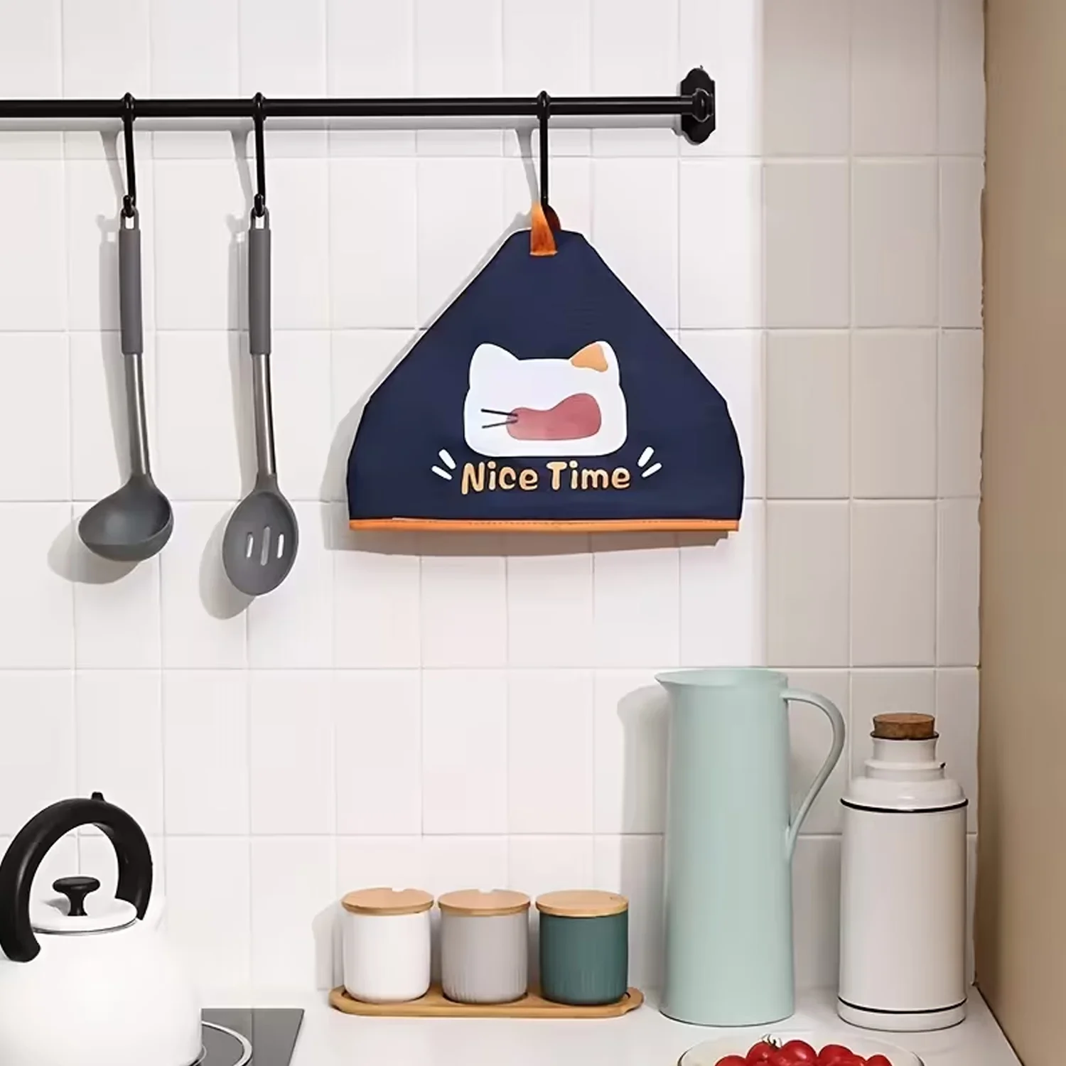 Reusable Fabric Food Cover (19 × 19 Cm, 1 Pc) - Image 4
