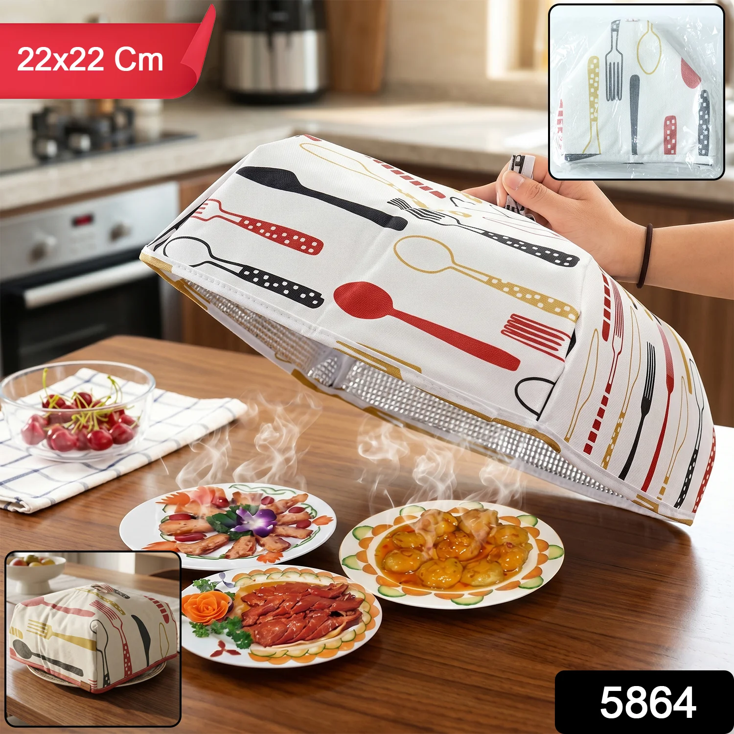 Reusable Food Cover (1 Pc, Small Size) - Image 2