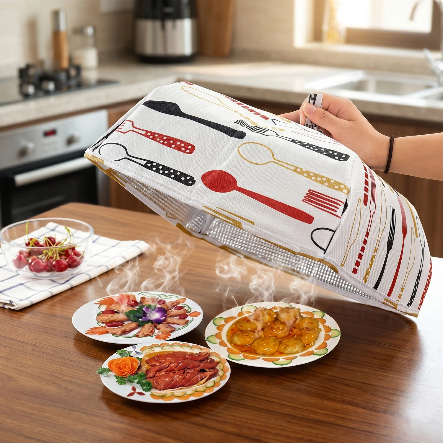 Reusable Food Cover (1 Pc, Small Size) - Image 3