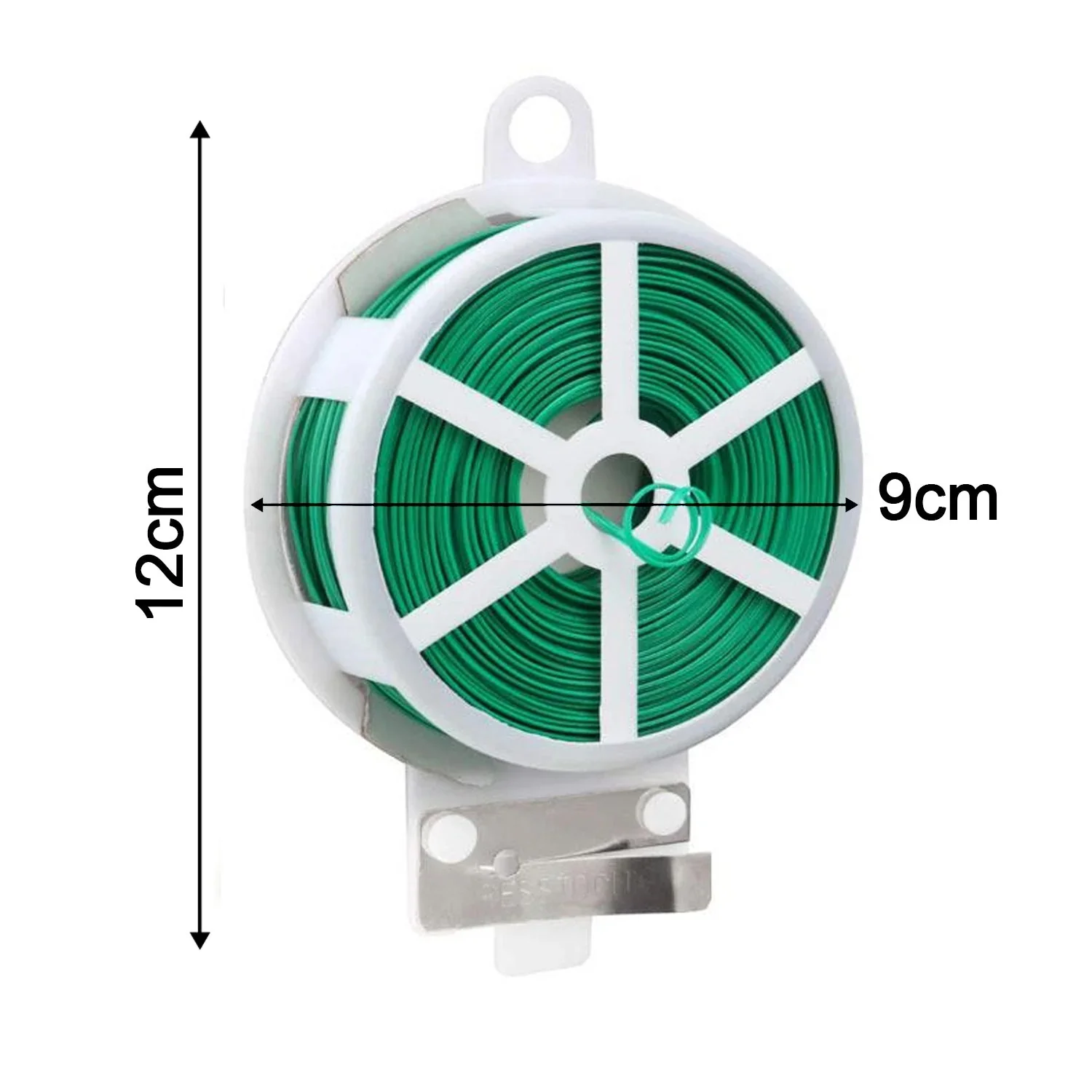 Reusable Green Twist Tie Roll (50 Meter Length) - Image 6