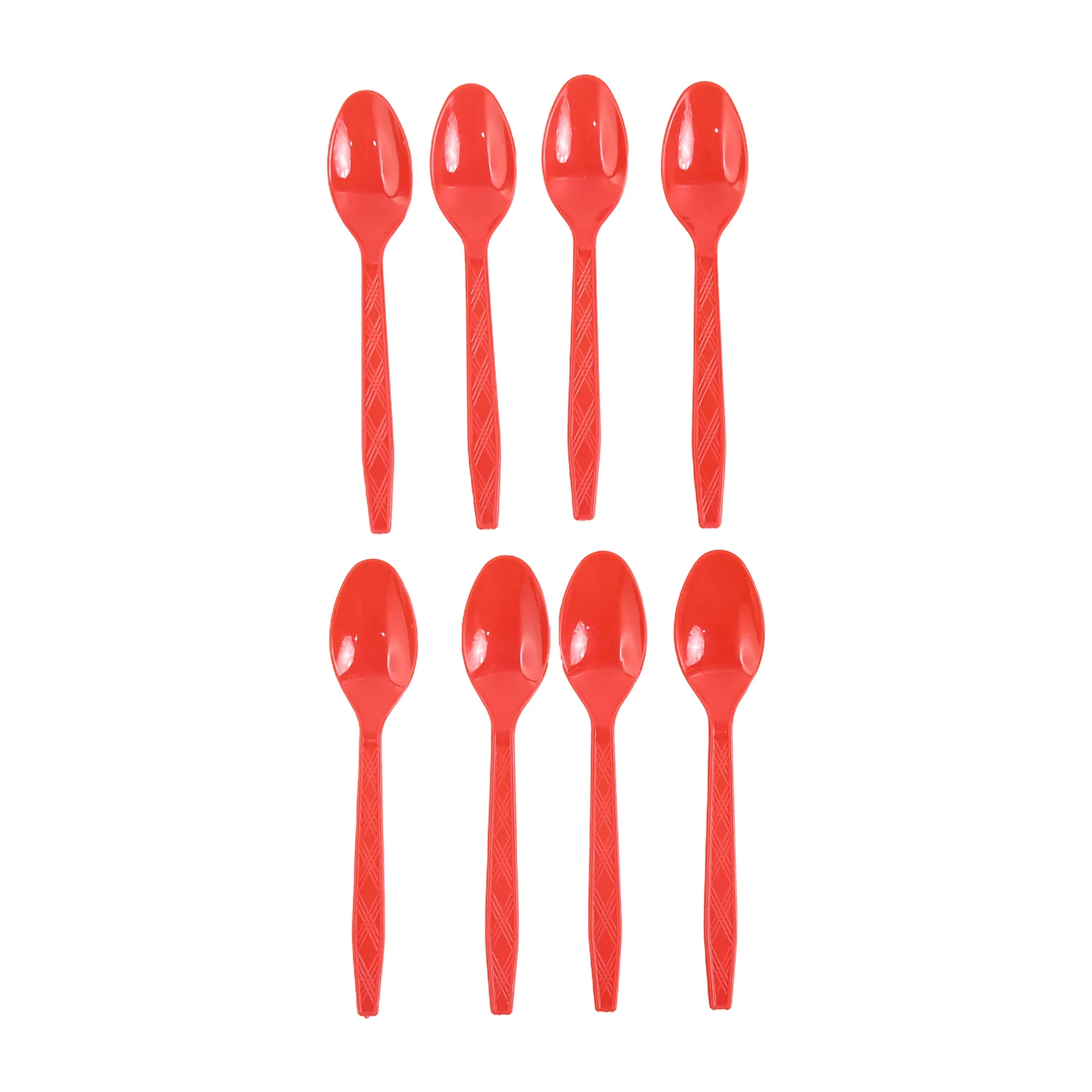 Reusable Home Dining Plastic Spoons (8 Pc) - Image 6