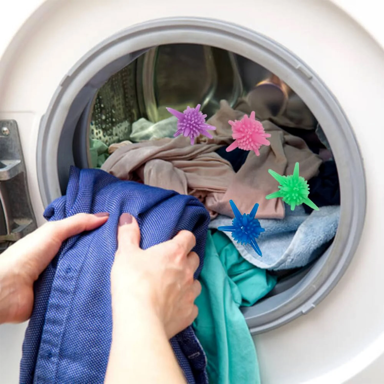 Reusable Laundry Washing Balls (mix Color / 50 Pcs Set) - Image 4