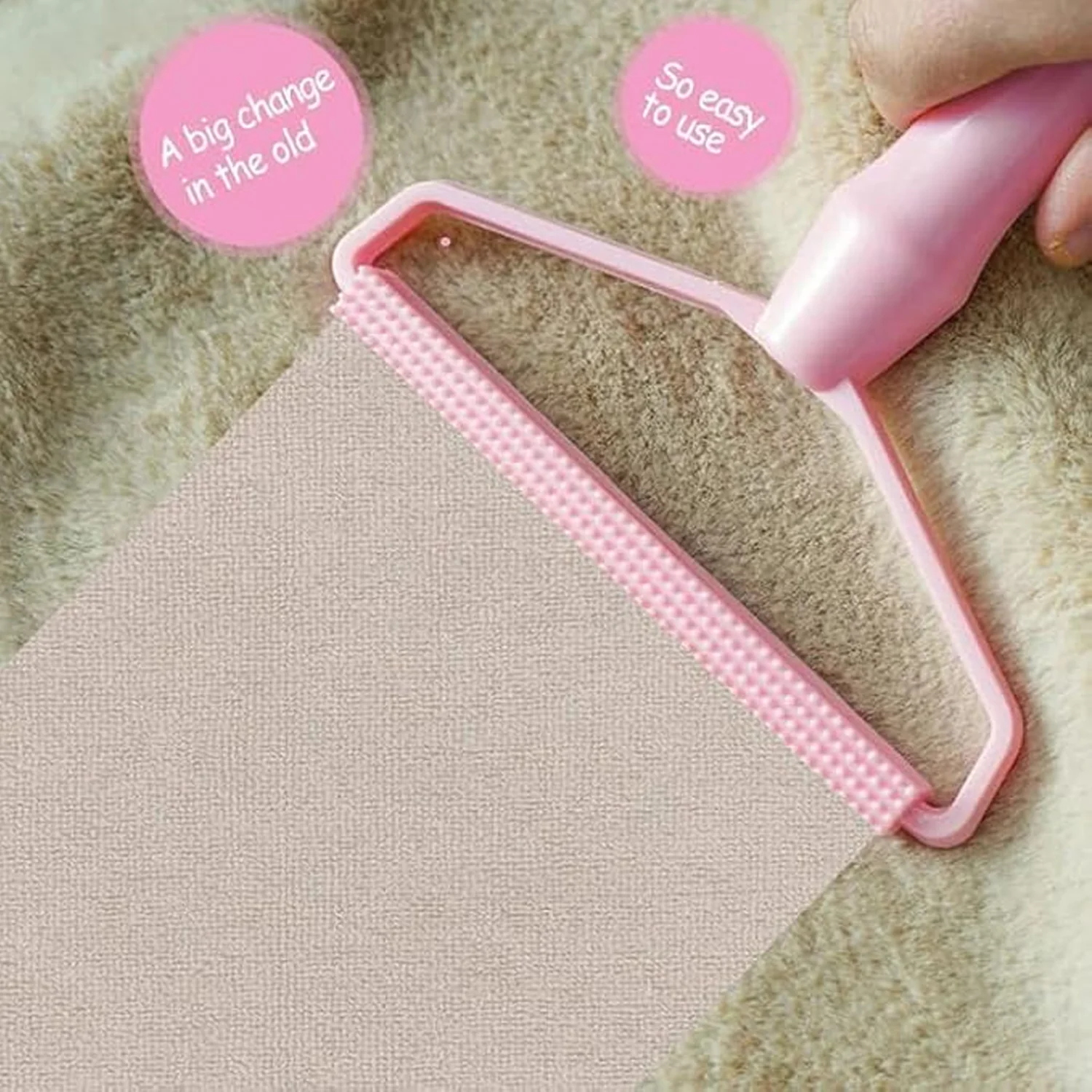 Reusable Lint Remover Fabric Hair Remover Roller (1 Pc) - Image 3