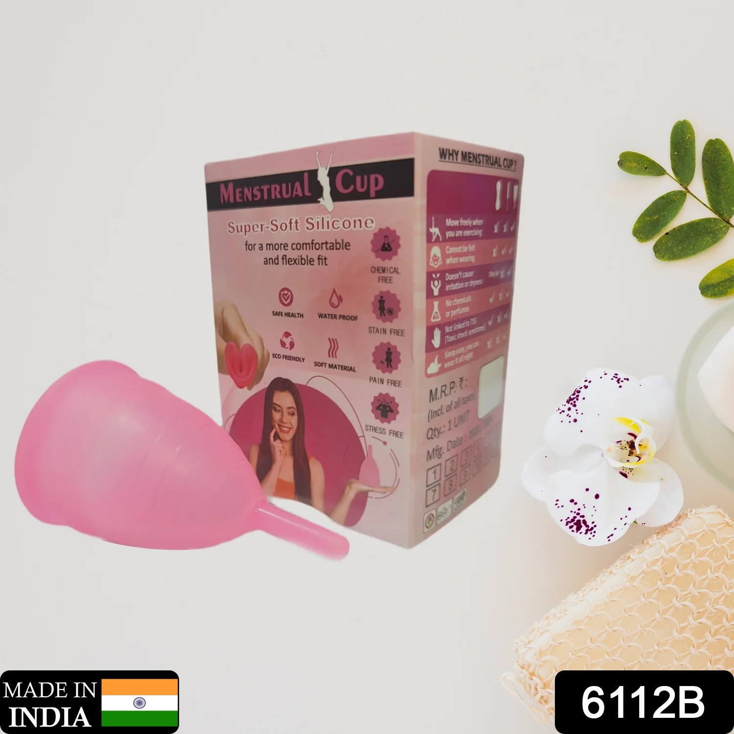 Reusable Menstrual Cup for Women & Girls | Eco-Friendly Period Solution - Image 2