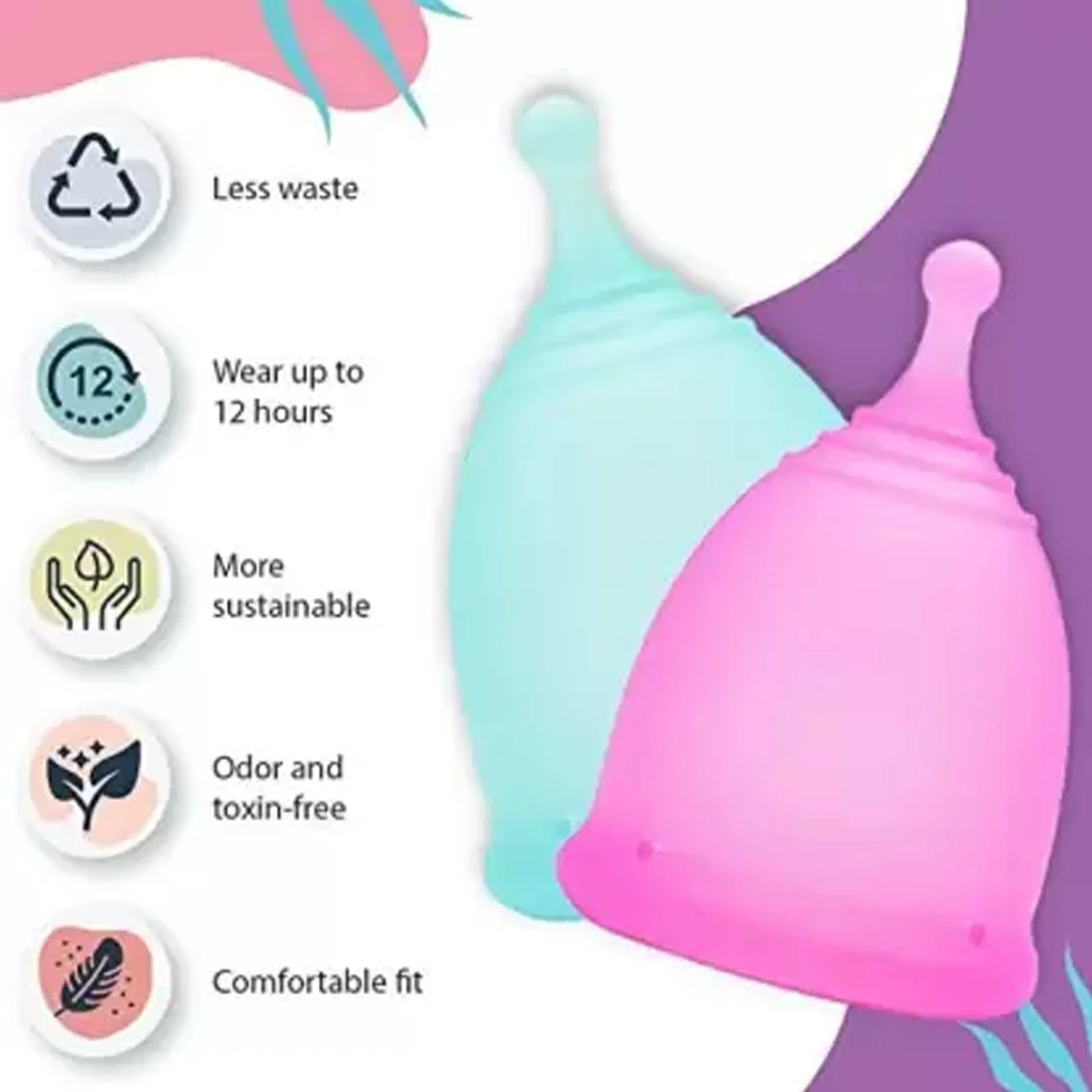 Reusable Menstrual Cup for Women & Girls | Eco-Friendly Period Solution - Image 8