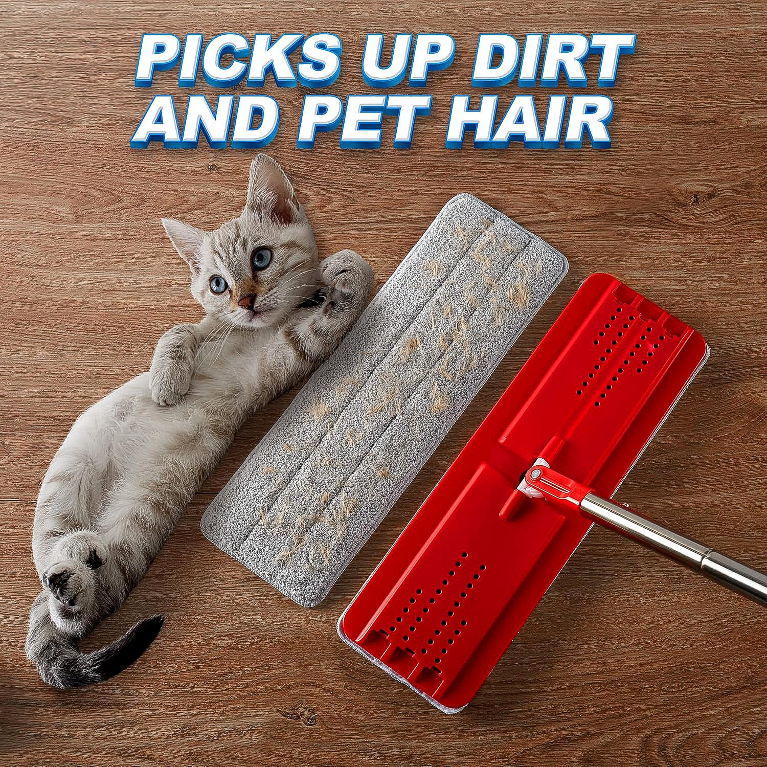 Reusable Microfiber Mop Pad Replacement (1 Pc) - Image 4