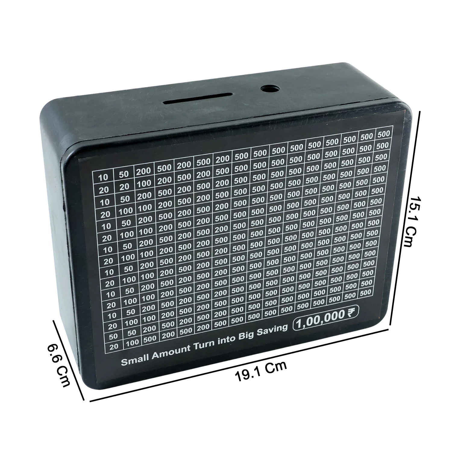 Reusable Money Saving Piggy Bank with Black Gel Pen (15 × 19 cm, 1 Pc) - Image 6