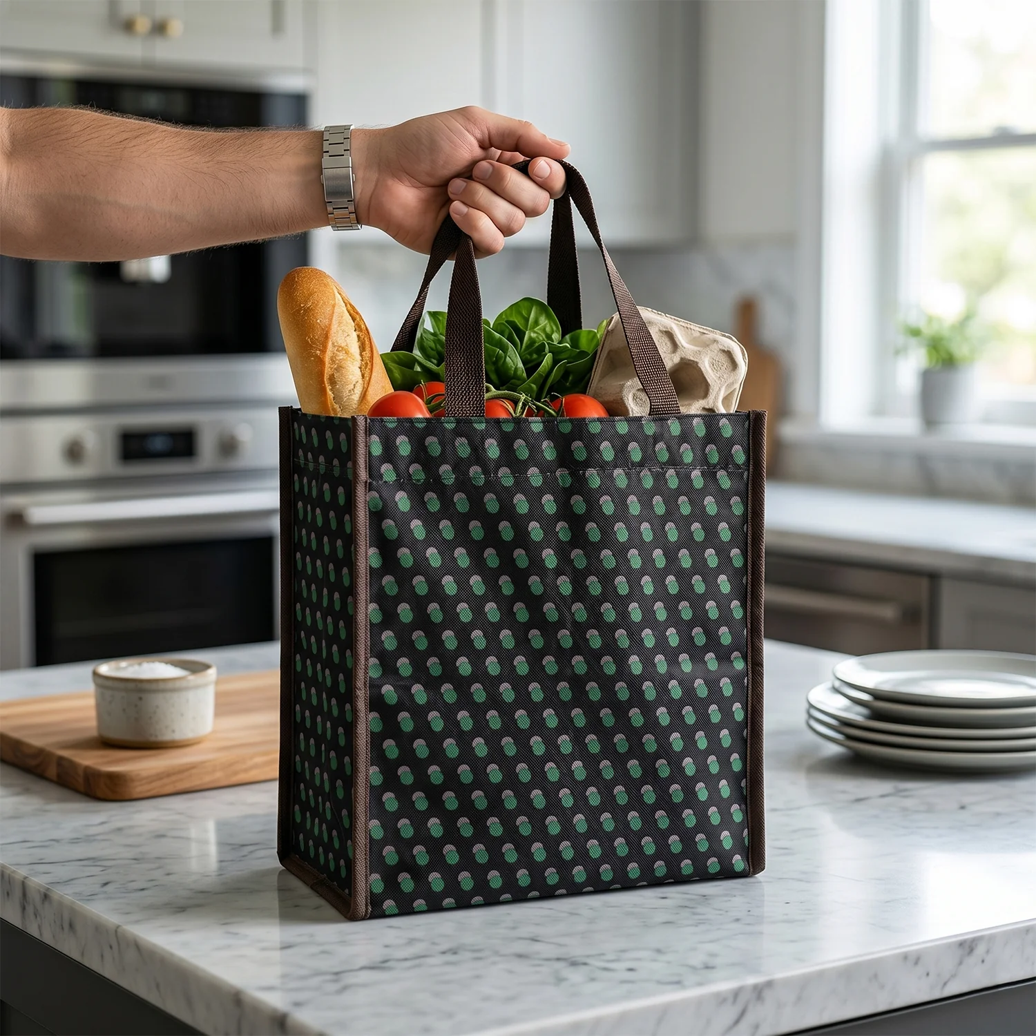 Reusable Multipurpose Carry Bag (1 Pc, 23x22 Cm) - Image 3