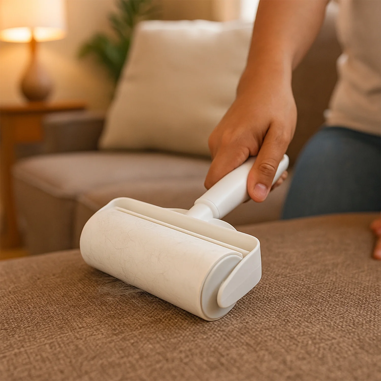 Reusable Pet Hair & Lint Remover Roller - (1 Pc / 23 × 17 cm) - Image 7